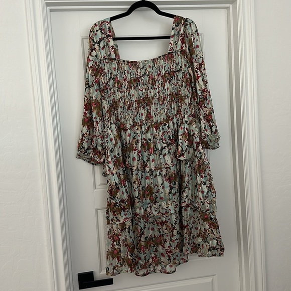 Floral Mini Dress - Picture 9 of 10